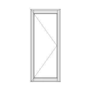 aluminium single door 873 x 2100 manufactured by aluminiumdoors.co.za
