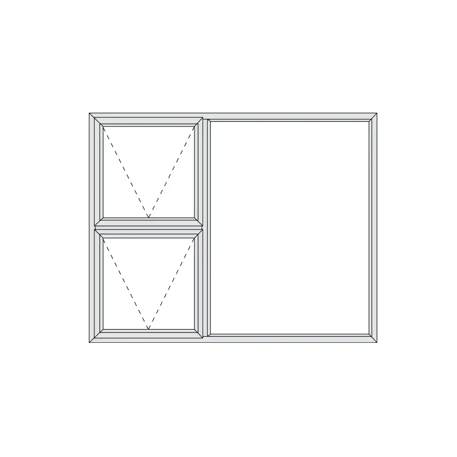 Aluminium Top Hung Window 1490 x 1190 – Alu28 Series