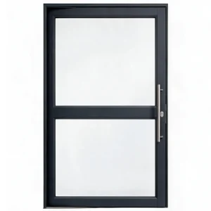 two pane aluminium entrance door 1500 wide