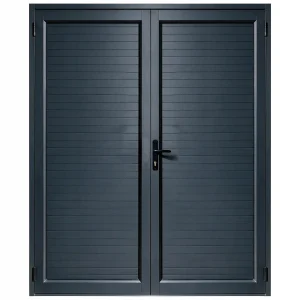 fully cladded aluminium double door 1800 wide