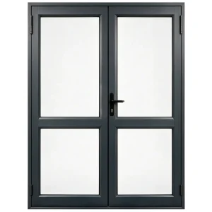 Two Pane Aluminium Double Door – 1600 Wide
