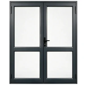 Two Pane Aluminium Double Door – 1800 wide