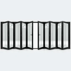 10 Panel Aluminium Folding Door