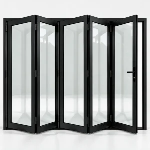 5 Panel Aluminium Folding Door