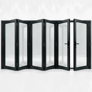 6 Panel Aluminium Folding Door